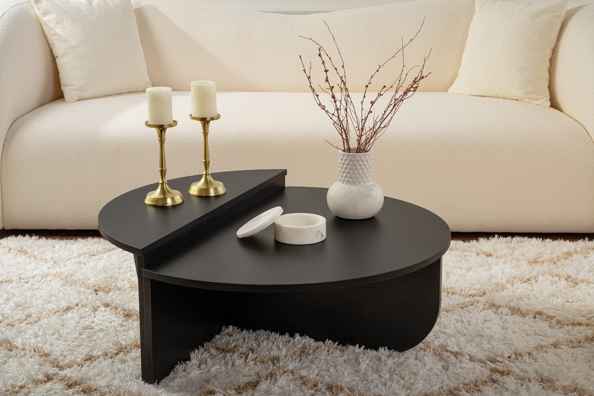Măsuță de cafea Orion, Diverse culori, 90x60x30 cm - Wood black | SKU: 563NRD1902 | Măsuță de cafea Orion, 90x60x30 cm, varianta Wood black, produs pentru amenajarea locuinței, disponibil online în România la CasaMob