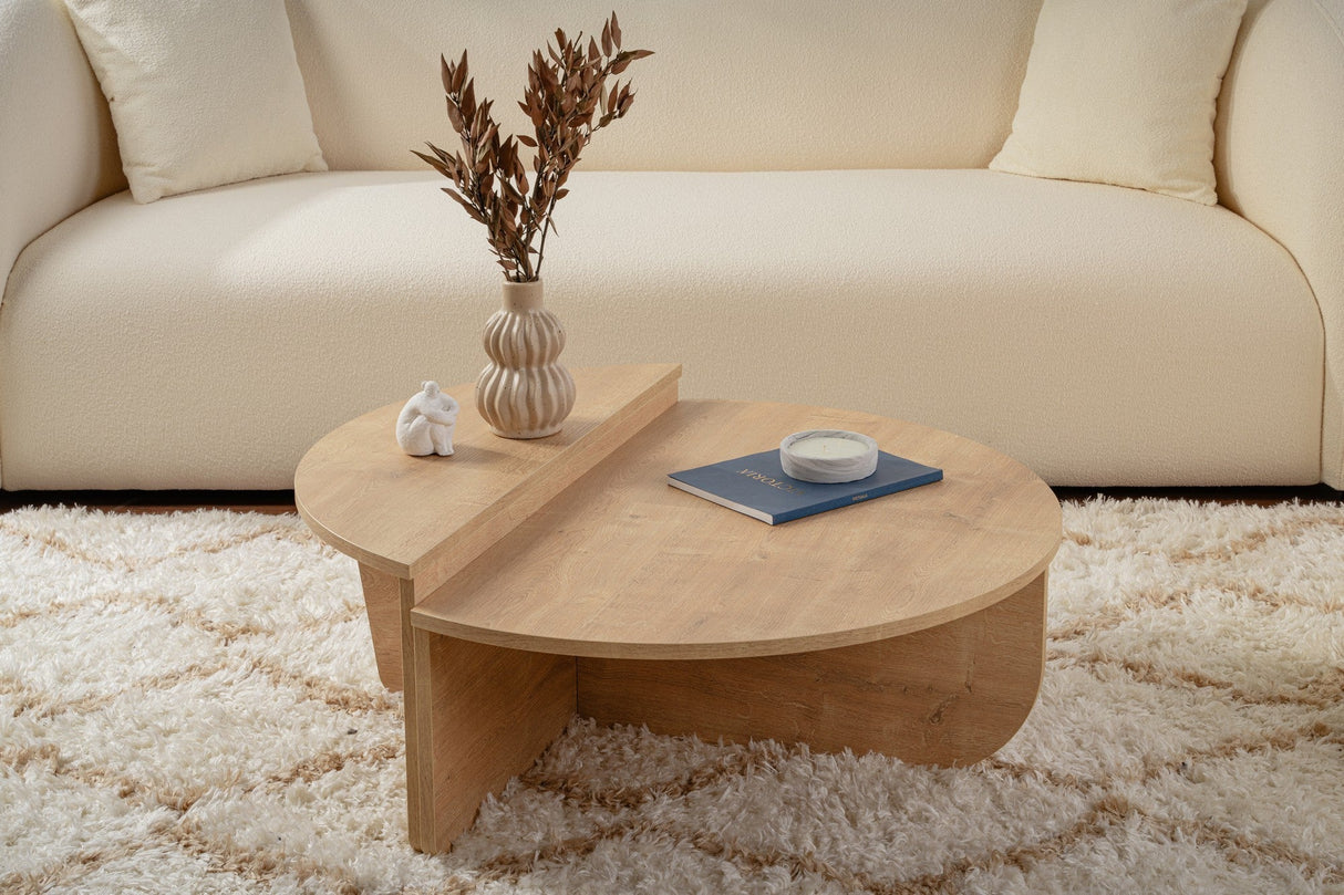 Măsuță de cafea Orion, Diverse culori, 90x60x30 cm - Honey oak | SKU: 563NRD1903 | Măsuță de cafea Orion, 90x60x30 cm, varianta Honey oak, produs pentru amenajarea locuinței, disponibil online în România la CasaMob