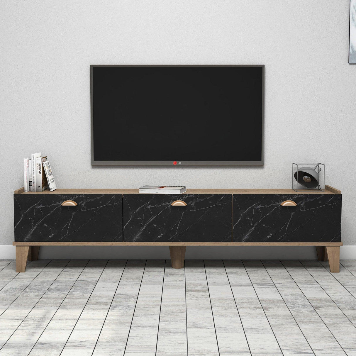 COMODA TV Tna, Stejar, 178x45x35 cm