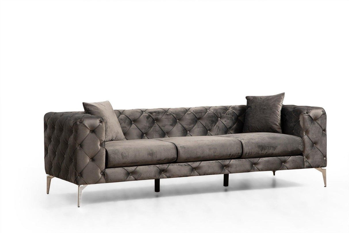 Canapea fixă Como, Diverse culori, Diverse configurații, Diverse dimensiuni - Antracit - 27x90x70 cm - 3 locuri | SKU: 569HLN1111 | Canapea fixă Como, varianta Antracit - 27x90x70 cm - 3 locuri, produs pentru amenajarea locuinței, disponibil online în România la CasaMob
