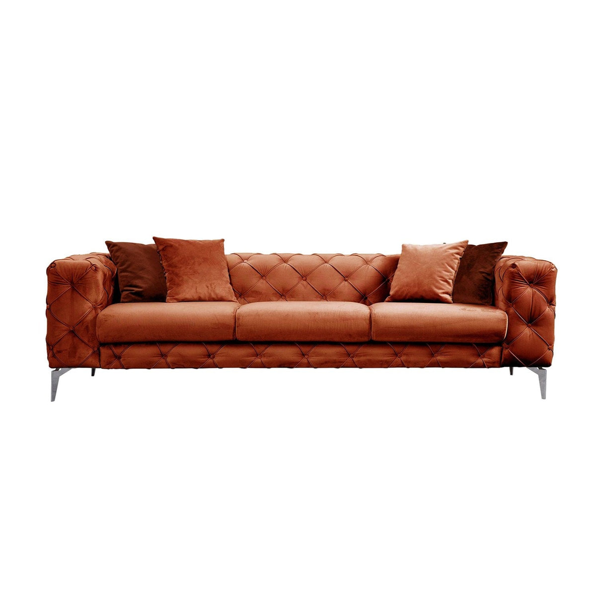 Canapea fixă Como, Diverse culori, Diverse configurații, Diverse dimensiuni - Portocaliu - 237x90x73 cm - 3 locuri | SKU: 569HLN1132 | Canapea fixă Como, varianta Portocaliu - 237x90x73 cm - 3 locuri, produs pentru amenajarea locuinței, disponibil online în România la CasaMob
