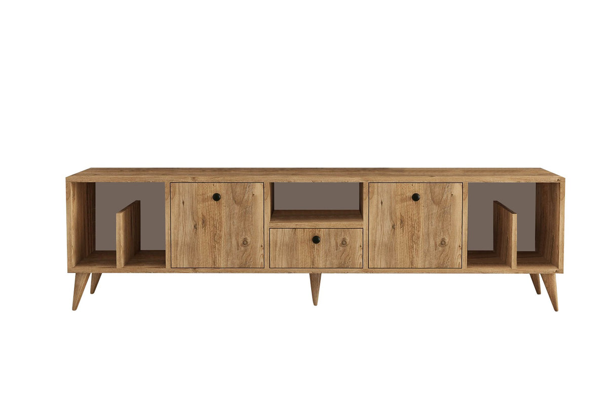 Comodă TV Figaro, Pin atlantic, 180x30x45 cm