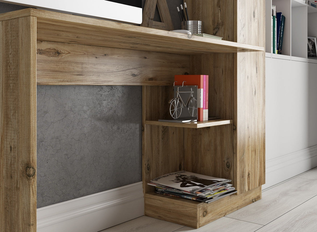 Birou Matilda, Diverse culori, 120x40x72 cm - Pin atlantic | SKU: 570VLT2957 | Birou Matilda, 120x40x72 cm, varianta Pin atlantic, produs pentru amenajarea locuinței, disponibil online în România la CasaMob