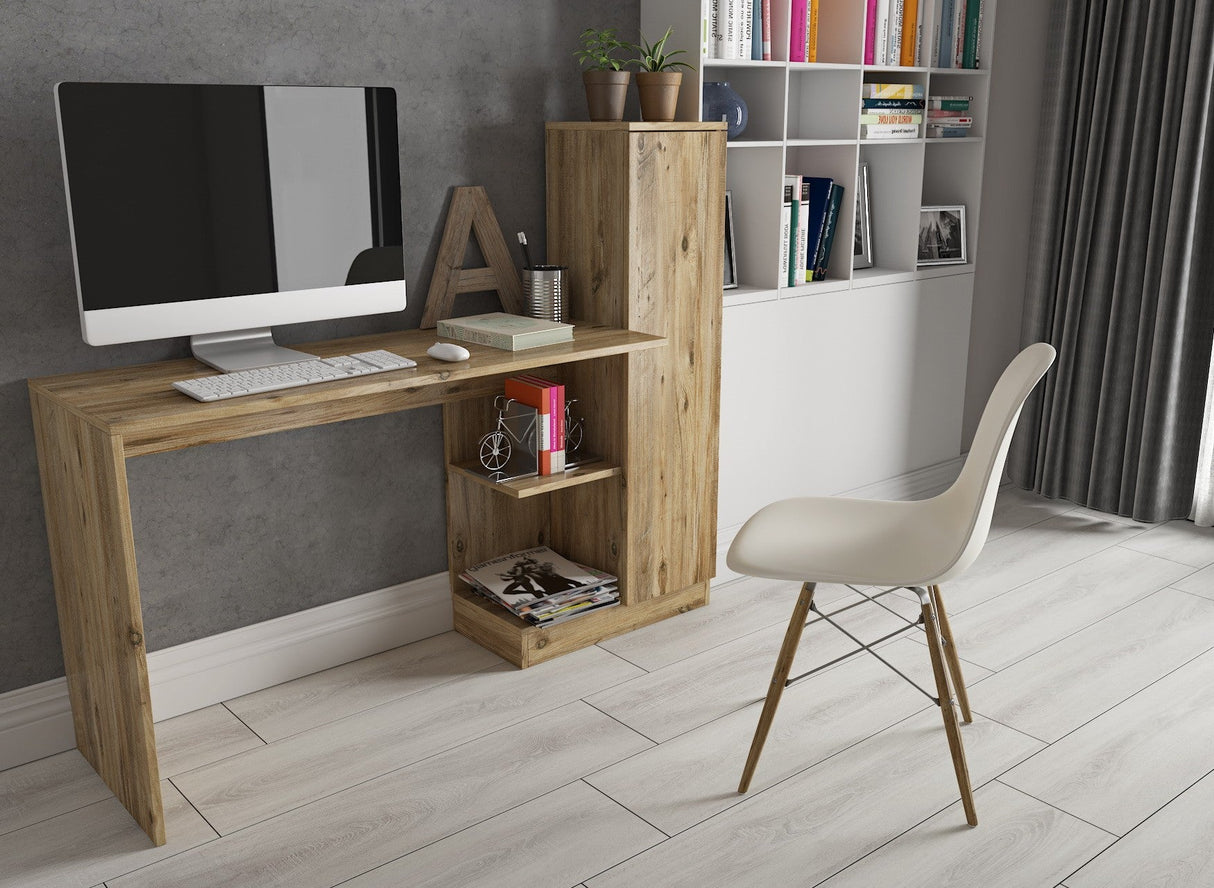 Birou Matilda, Diverse culori, 120x40x72 cm - Pin atlantic | SKU: 570VLT2957 | Birou Matilda, 120x40x72 cm, varianta Pin atlantic, produs pentru amenajarea locuinței, disponibil online în România la CasaMob