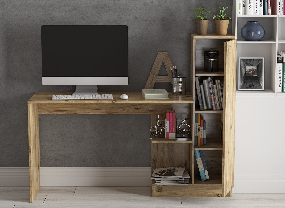 Birou Matilda, Diverse culori, 120x40x72 cm - Pin atlantic | SKU: 570VLT2957 | Birou Matilda, 120x40x72 cm, varianta Pin atlantic, produs pentru amenajarea locuinței, disponibil online în România la CasaMob