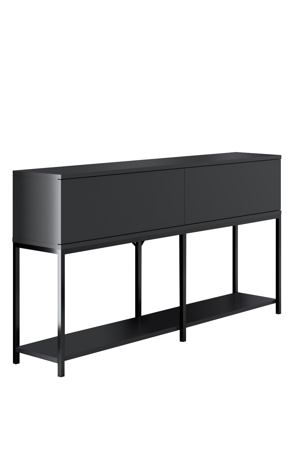 Set mobilă pentru sufragerie Lord, Diverse culori, 180x30x47 cm - Antracit - Negru | SKU: 618BLY1198 | Set mobilă pentru sufragerie Lord, 180x30x47 cm, varianta Antracit - Negru, produs pentru amenajarea locuinței, disponibil online în România la CasaMob