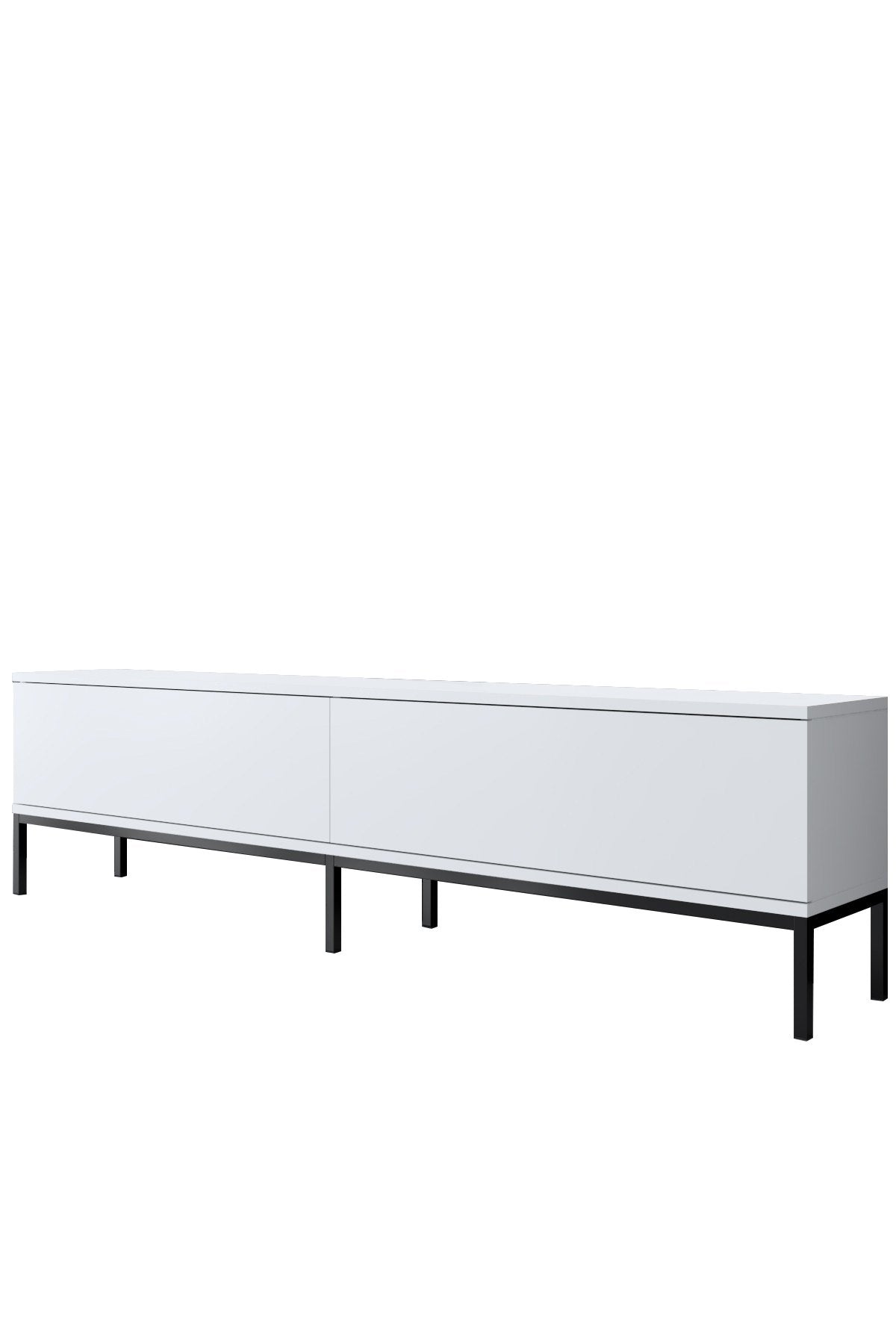 Set mobilă pentru sufragerie Lord, Diverse culori, 180x30x47 cm - Negru - Alb | SKU: 618BLY1211 | Set mobilă pentru sufragerie Lord, 180x30x47 cm, varianta Negru - Alb, produs pentru amenajarea locuinței, disponibil online în România la CasaMob