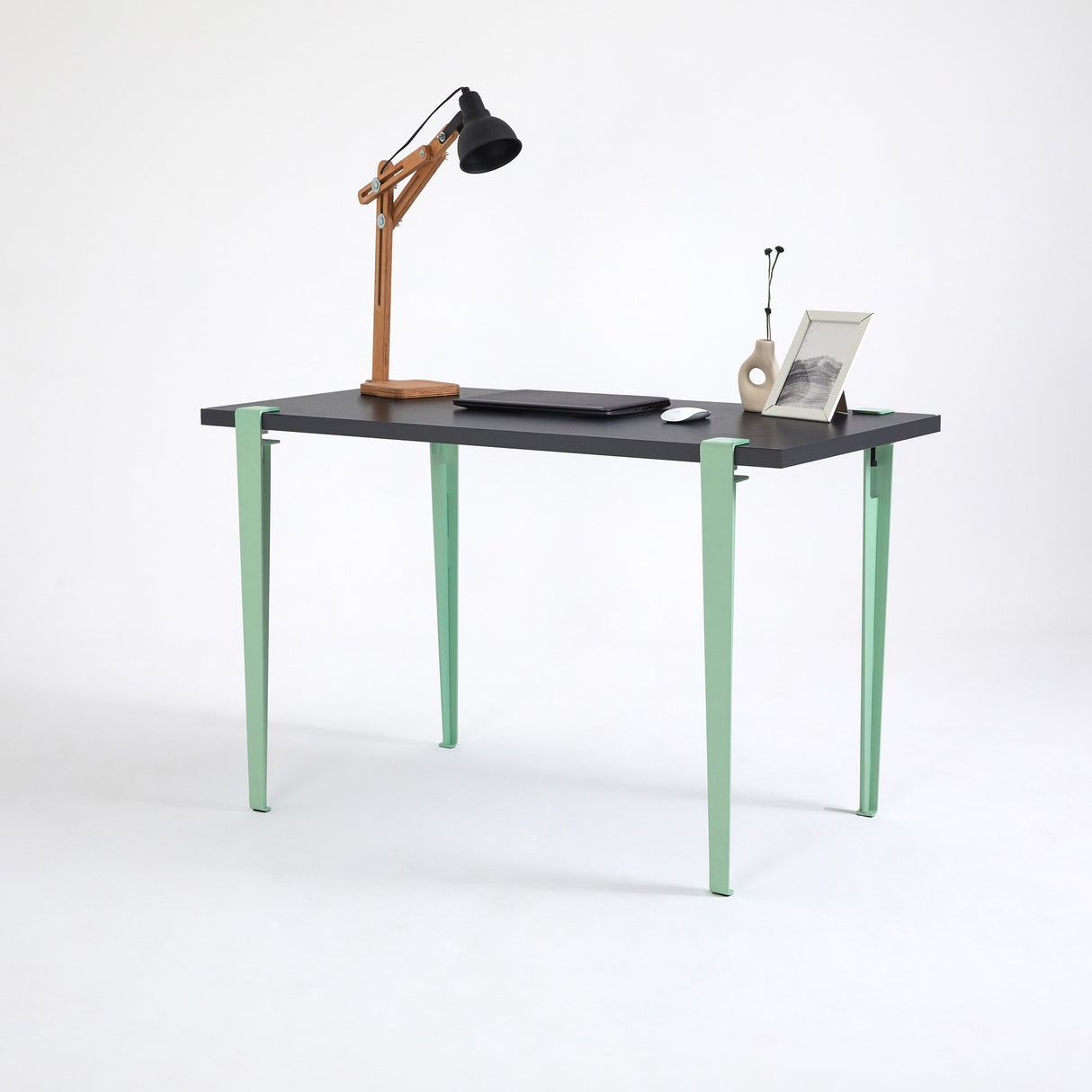 Birou Eridanos mentă verde, Diverse culori, 120x60x75 cm - Antracit - Mentă | SKU: 631LGG1149 | Birou Eridanos mentă verde, 120x60x75 cm, varianta Antracit - Mentă, produs pentru amenajarea locuinței, disponibil online în România la CasaMob