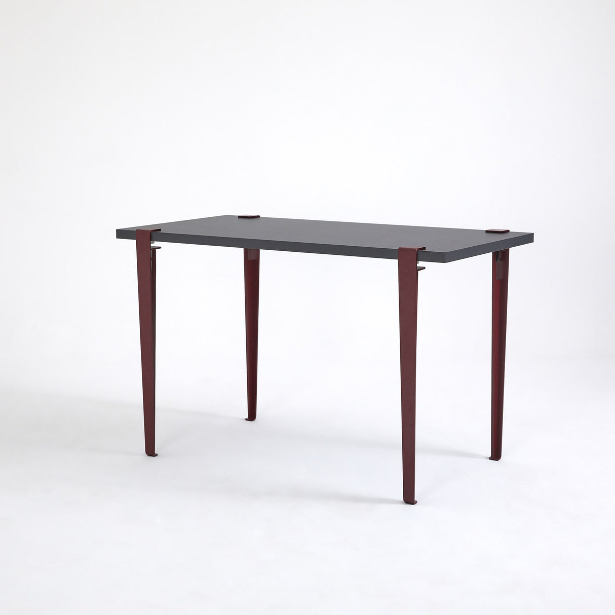 Birou Eridanos Burgundy, Antracit - Bordo, 120x60x75 cm