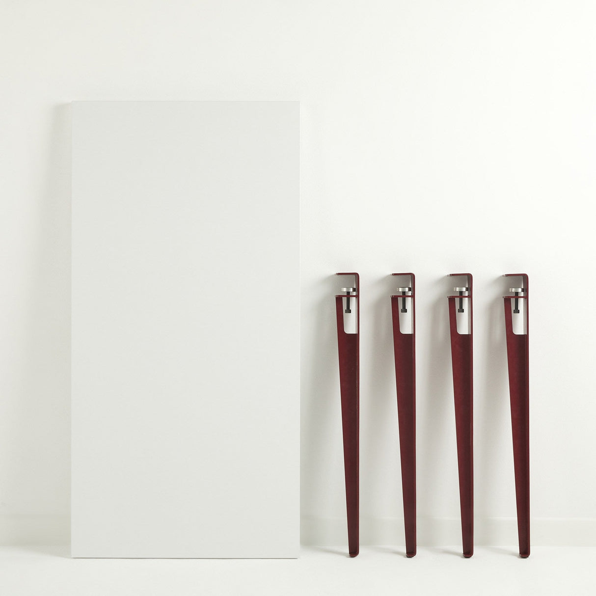 Birou Eridanos, Diverse culori, 120x60x75 cm - Alb - Burgundy | SKU: 631LGG1155 | Birou Eridanos, 120x60x75 cm, varianta Alb - Burgundy, produs pentru amenajarea locuinței, disponibil online în România la CasaMob