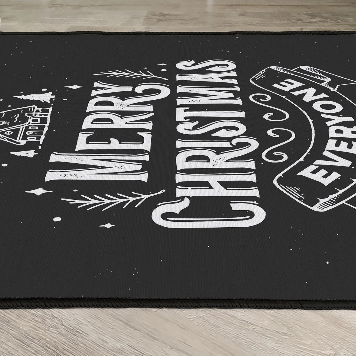 Covor Woopamuk416, Negru - Alb, Diverse dimensiuni - 80x120x1 cm | SKU: 633HFT1101 | Covor Woopamuk416, Negru - Alb, varianta 80x120x1 cm, produs pentru amenajarea locuinței, disponibil online în România la CasaMob