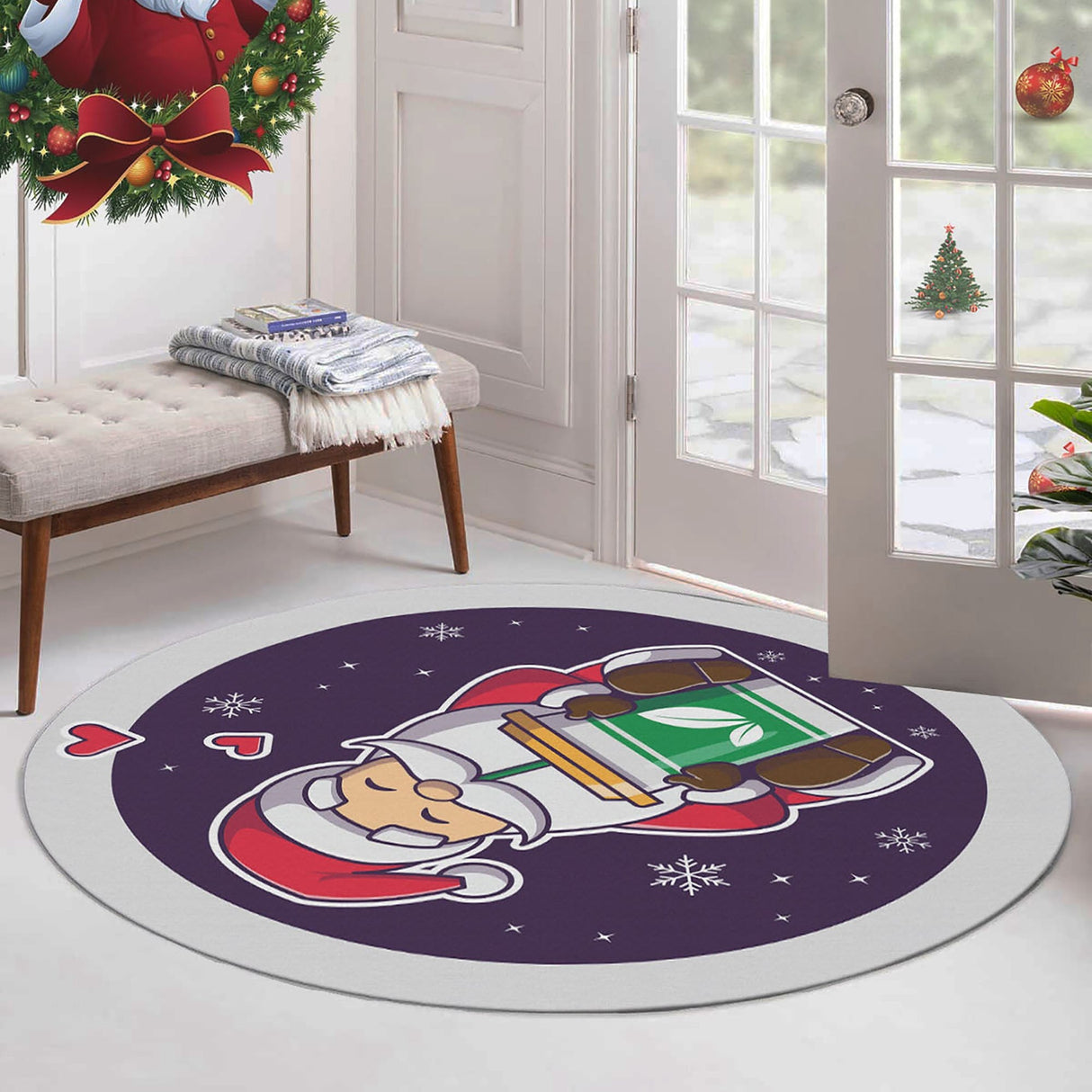 Covor Woopamuk454, Multicolor, Diverse dimensiuni - Ø110x5 cm | SKU: 633HFT1526 | Covor Woopamuk454, Multicolor, varianta Ø110x5 cm, produs pentru amenajarea locuinței, disponibil online în România la CasaMob