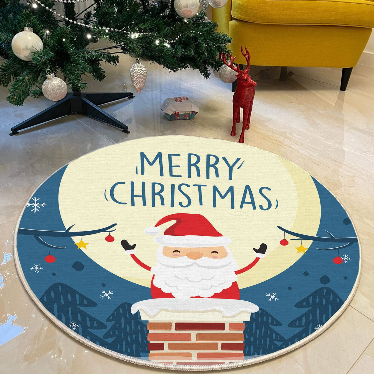 Covor Woopamuk462, Multicolor, Diverse dimensiuni - Ø170x5 cm | SKU: 633HFT1621 | Covor Woopamuk462, Multicolor, varianta Ø170x5 cm, produs pentru amenajarea locuinței, disponibil online în România la CasaMob