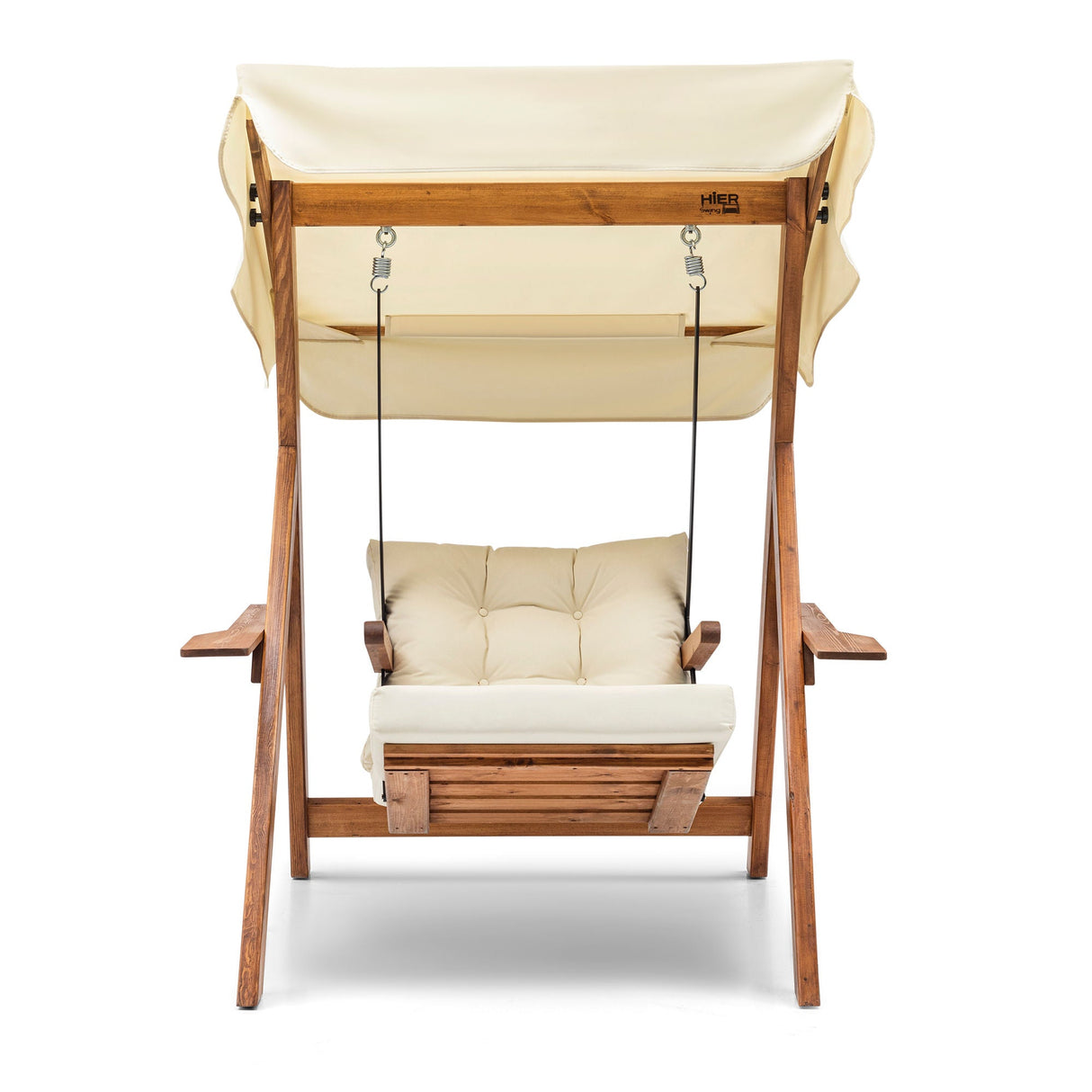 Balansoar de grădină Galata Swing S1, Diverse culori, 75x58x195 cm - Crem | SKU: 676HDS1102 | Balansoar de grădină Galata Swing S1, 75x58x195 cm, varianta Crem, produs pentru amenajarea locuinței, disponibil online în România la CasaMob