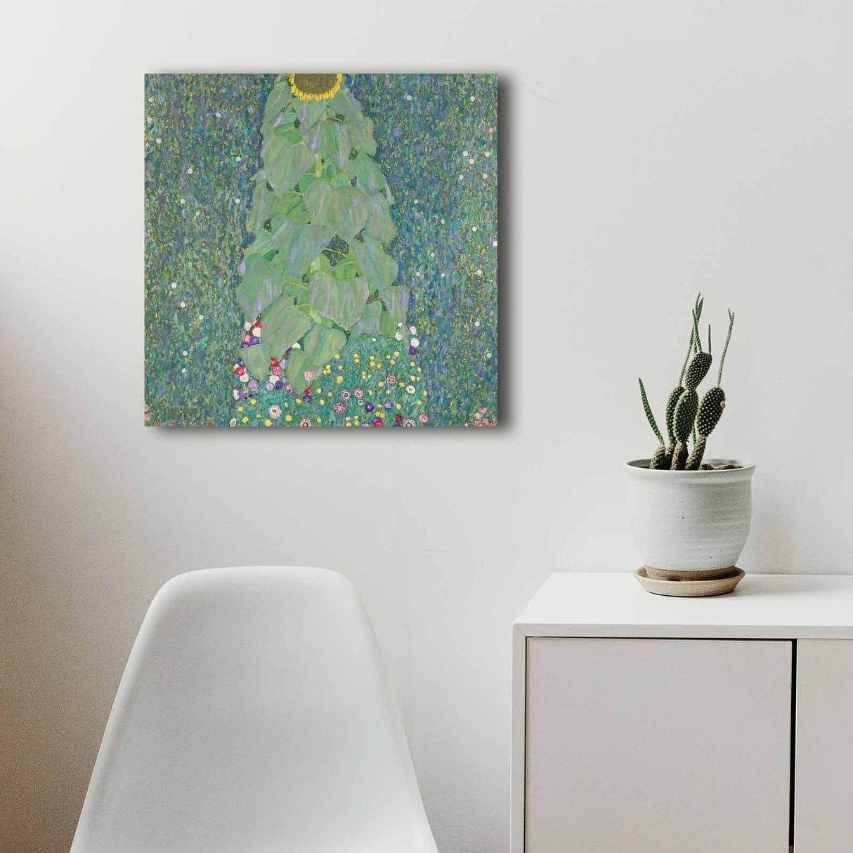 Tablou Canvas 4545KLIMT012, Multicolor, 45x45 cm