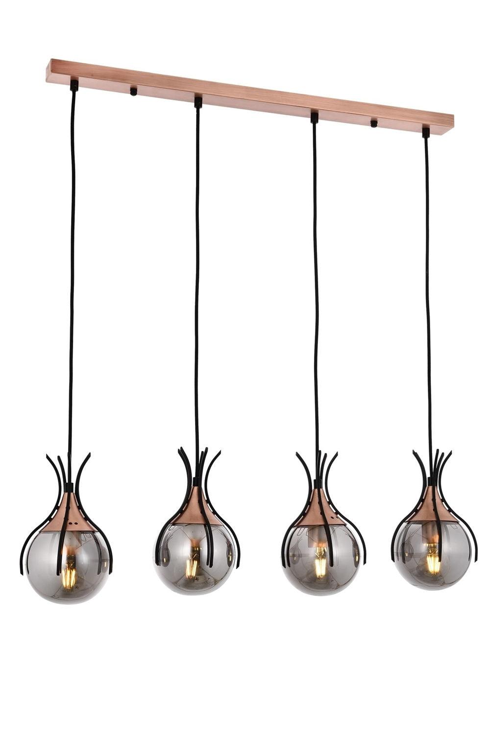 Lustra Vav Chandelier, Negru