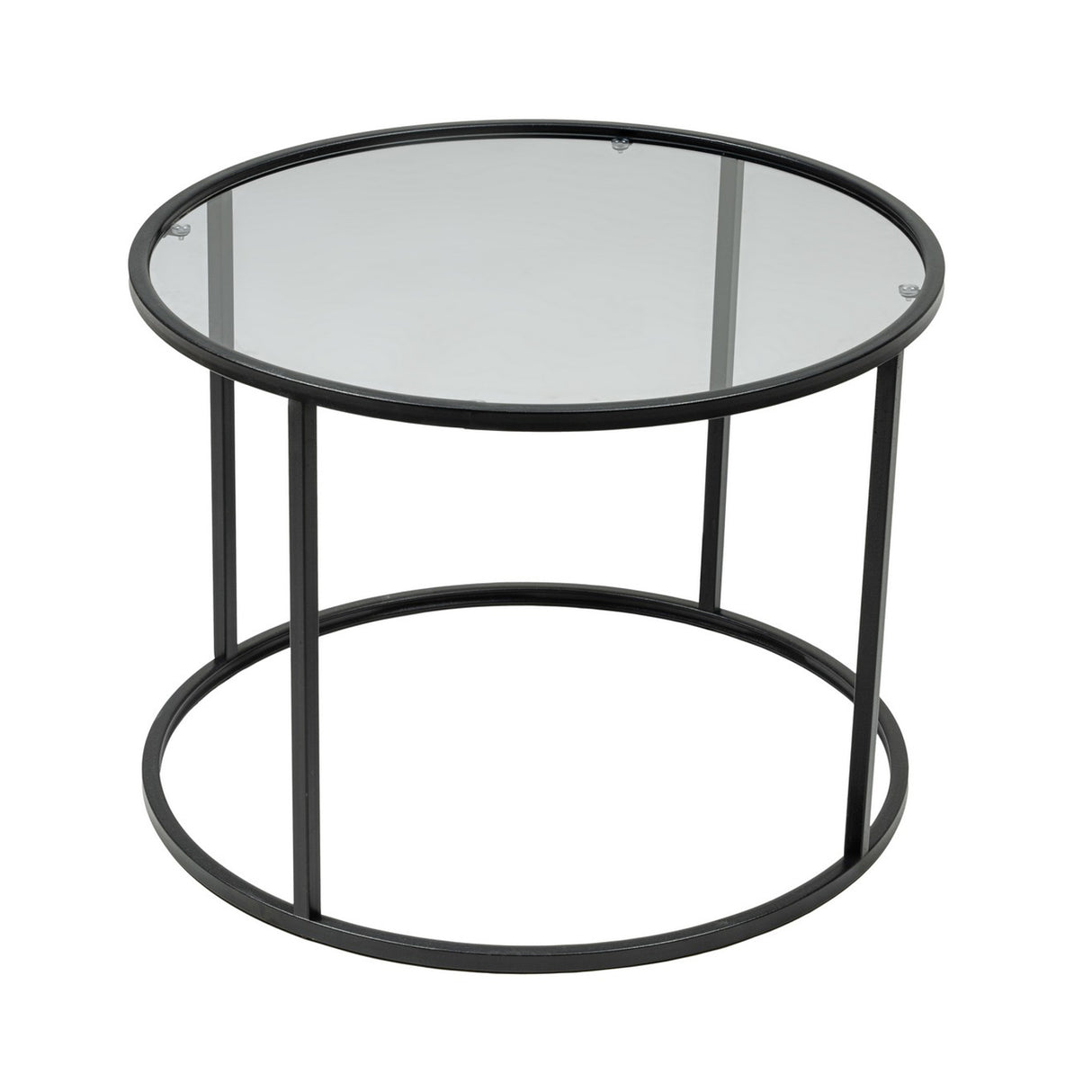 Măsuță de cafea Startis 60, Negru, 60x60x43 cm