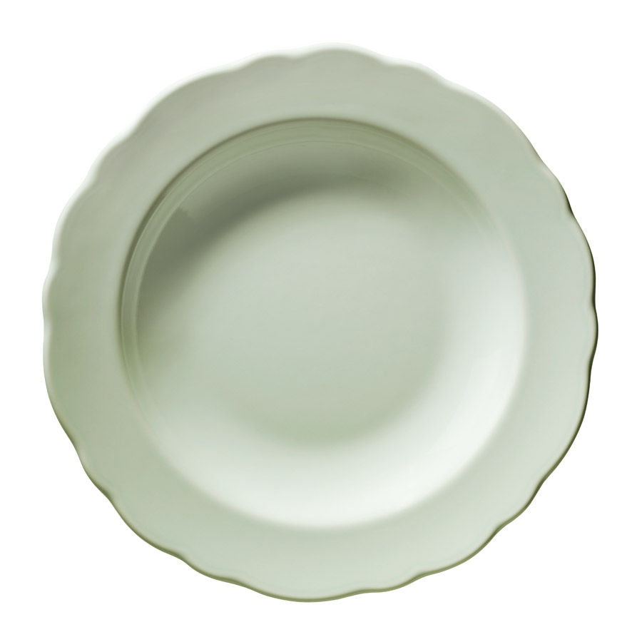 Serviciu de masă 24 bucăți LR24Y2142632, Verde, 20x20x2 cm