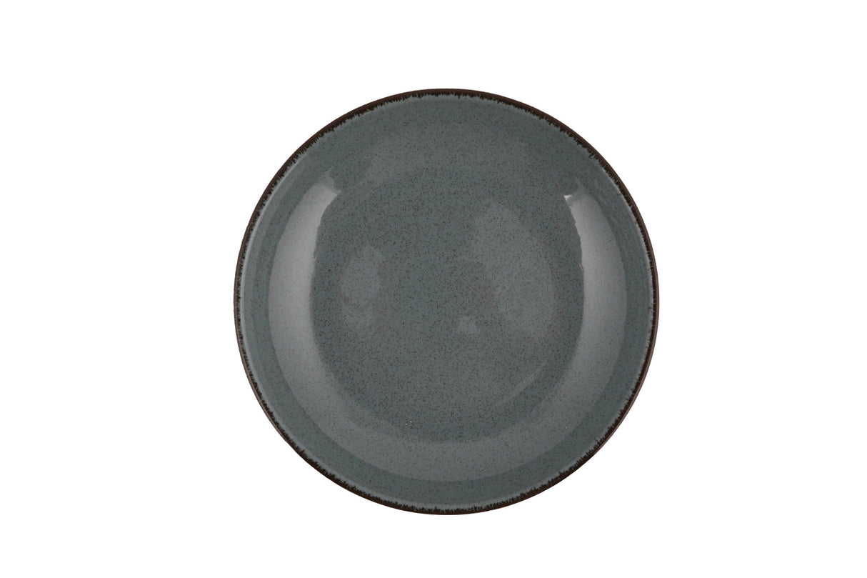Serviciu de masă 18 bucăți CXEO18Y2730P01, Albastru, 25x25x3 cm