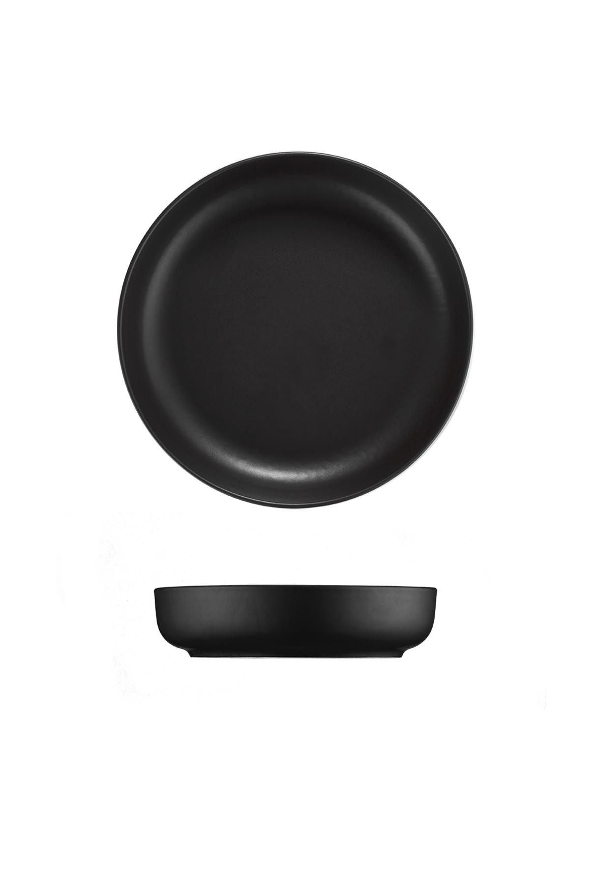 Serviciu de masă 18 bucăți CRT18YS740170, Matte black, 27x27x3 cm