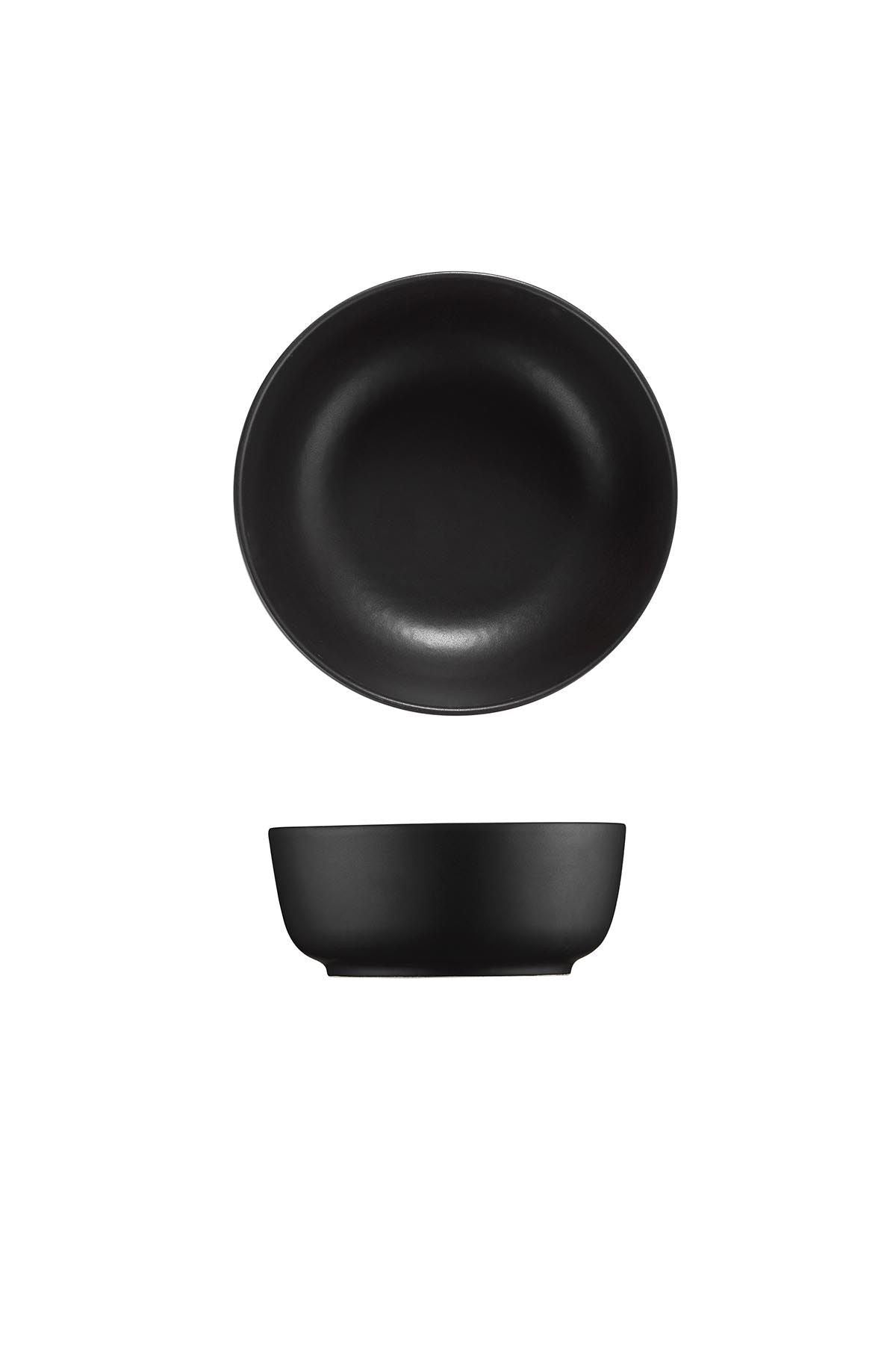 Serviciu de masă 16 bucăți CRT16YS740170, Matte black, 27x27x3 cm
