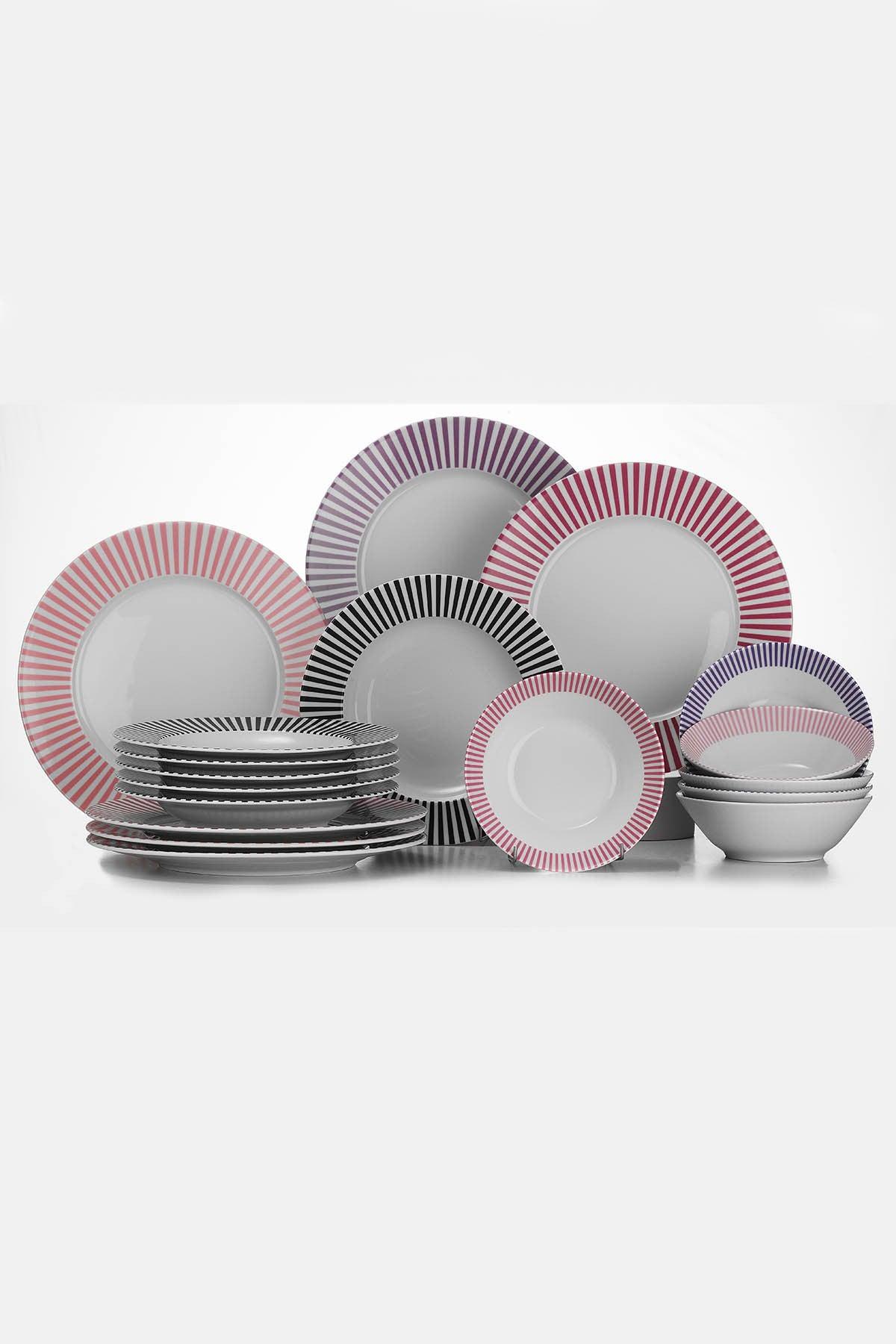 Set de cină, Multicolor, 27 cm