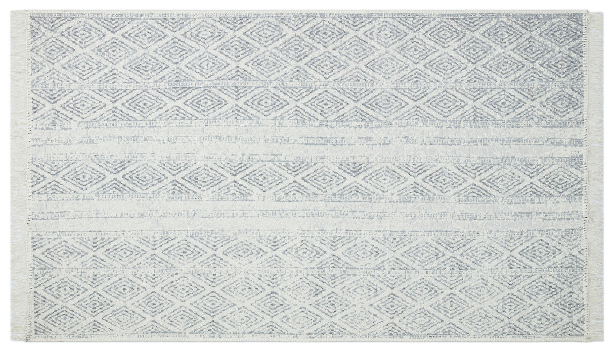 Covor Ar 01, Gri - Alb, 120x180 cm