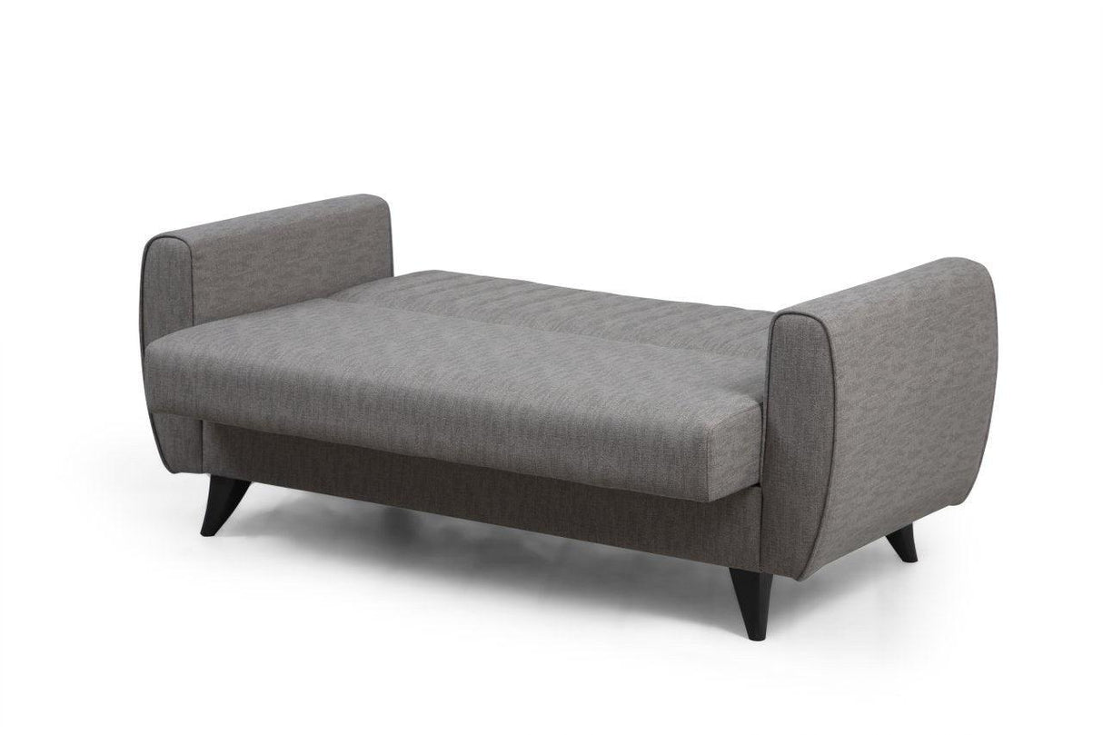 Canapea extensibilă Alkon, 2 locuri, Diverse culori, 158x86x77 cm - Gri deschis | SKU: 730MST1101 | Canapea extensibilă Alkon, 2 locuri, 158x86x77 cm, varianta Gri deschis, produs pentru amenajarea locuinței, disponibil online în România la CasaMob