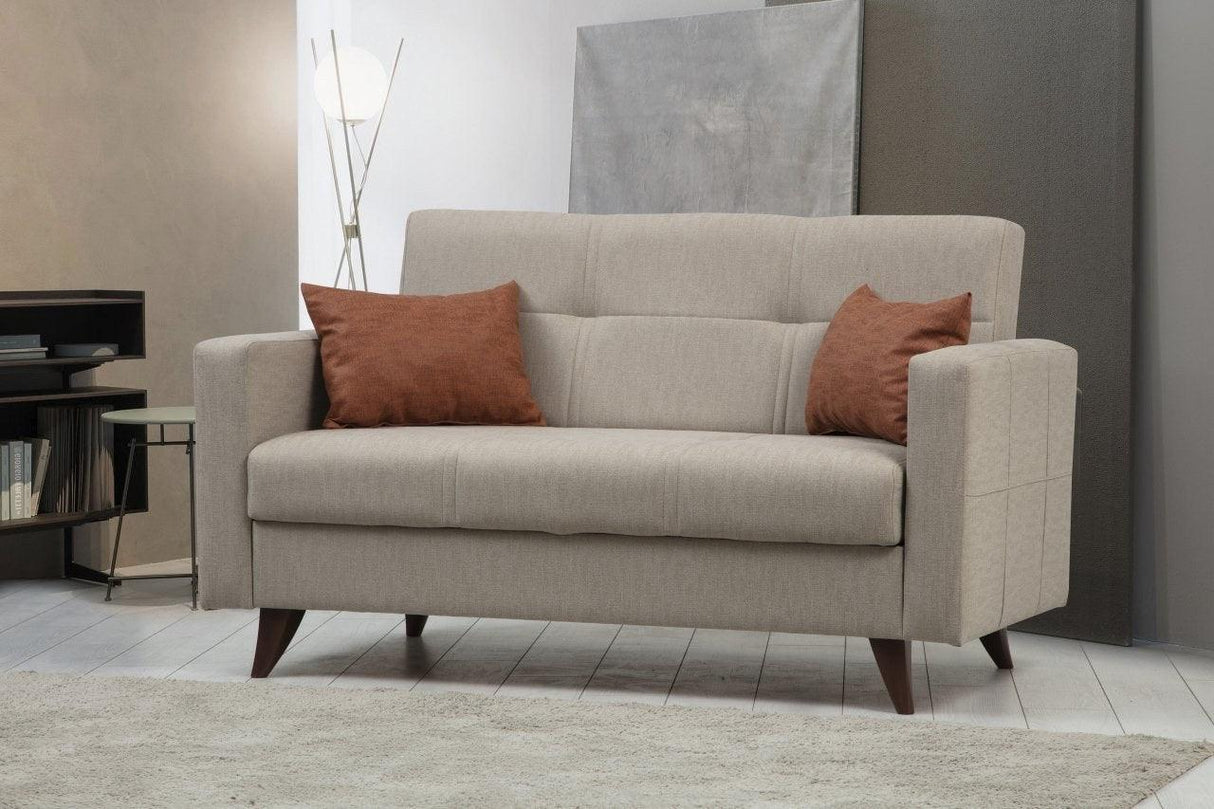 Canapea extensibilă Polya, 2 locuri, Diverse culori, 151x75x86 cm - Roșu cărămiziu | SKU: 730MST1107 | Canapea extensibilă Polya, 2 locuri, 151x75x86 cm, varianta Roșu cărămiziu, produs pentru amenajarea locuinței, disponibil online în România la CasaMob