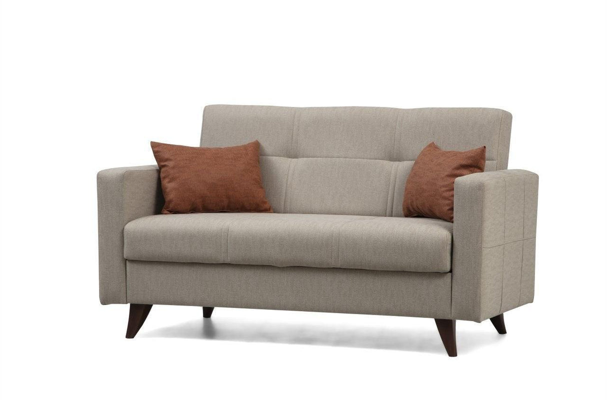 Canapea extensibilă Polya, 2 locuri, Diverse culori, 151x75x86 cm - Roșu cărămiziu | SKU: 730MST1107 | Canapea extensibilă Polya, 2 locuri, 151x75x86 cm, varianta Roșu cărămiziu, produs pentru amenajarea locuinței, disponibil online în România la CasaMob