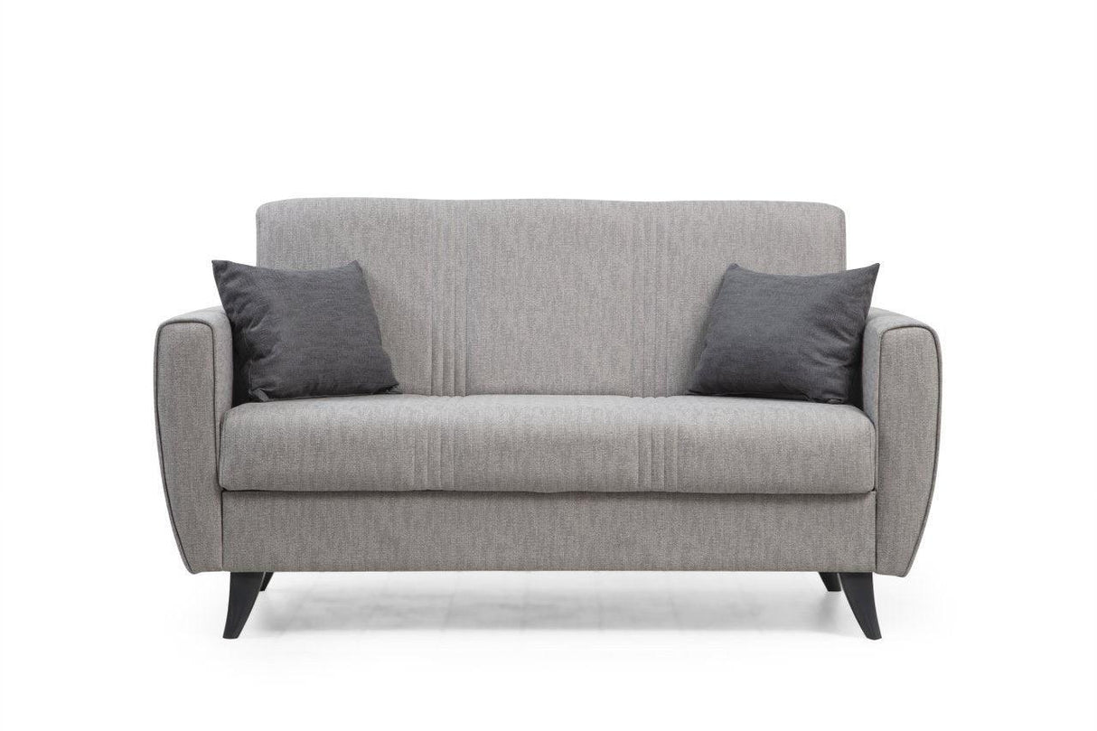 Canapea extensibilă Zaden, 2 locuri, Diverse culori, 153x77x86 cm - Gri deschis | SKU: 730MST1109 | Canapea extensibilă Zaden, 2 locuri, 153x77x86 cm, varianta Gri deschis, produs pentru amenajarea locuinței, disponibil online în România la CasaMob