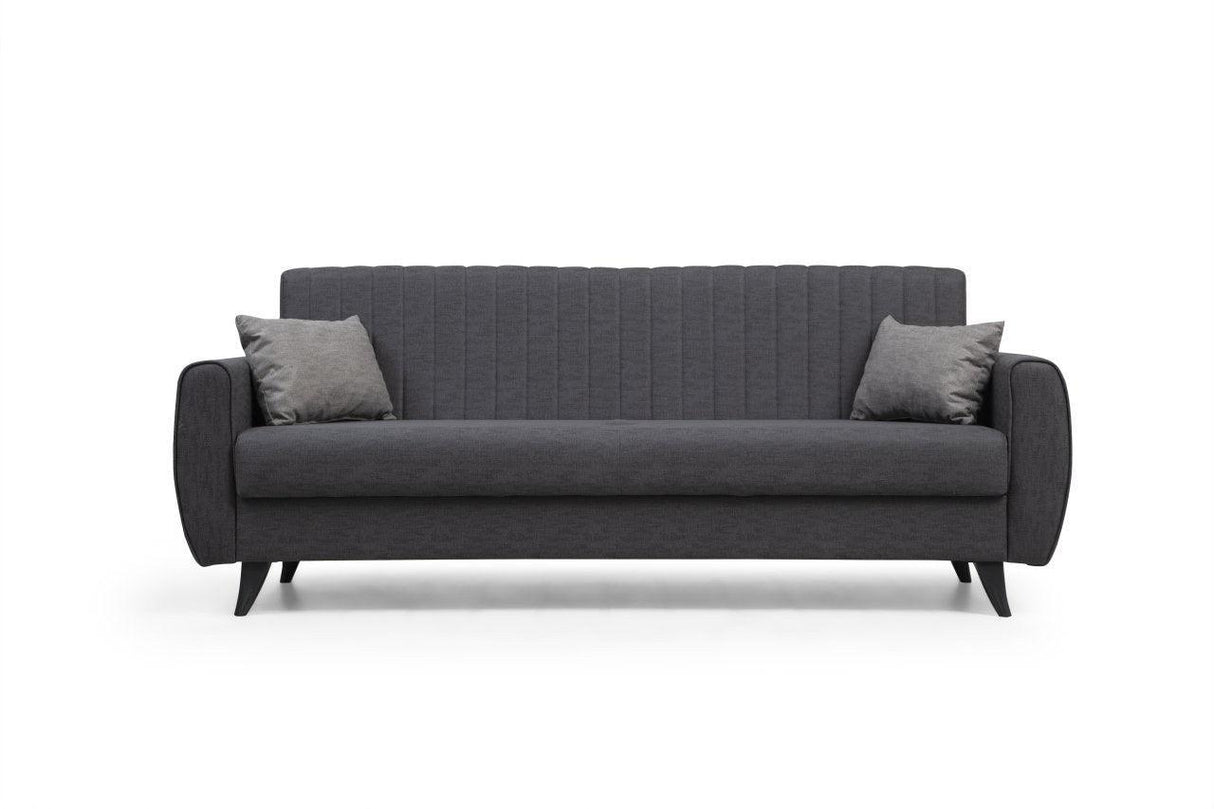 Canapea extensibilă Alkon, 3 locuri, Diverse culori, 214x86x77 cm - Gri deschis | SKU: 730MST1201 | Canapea extensibilă Alkon, 3 locuri, 214x86x77 cm, varianta Gri deschis, produs pentru amenajarea locuinței, disponibil online în România la CasaMob