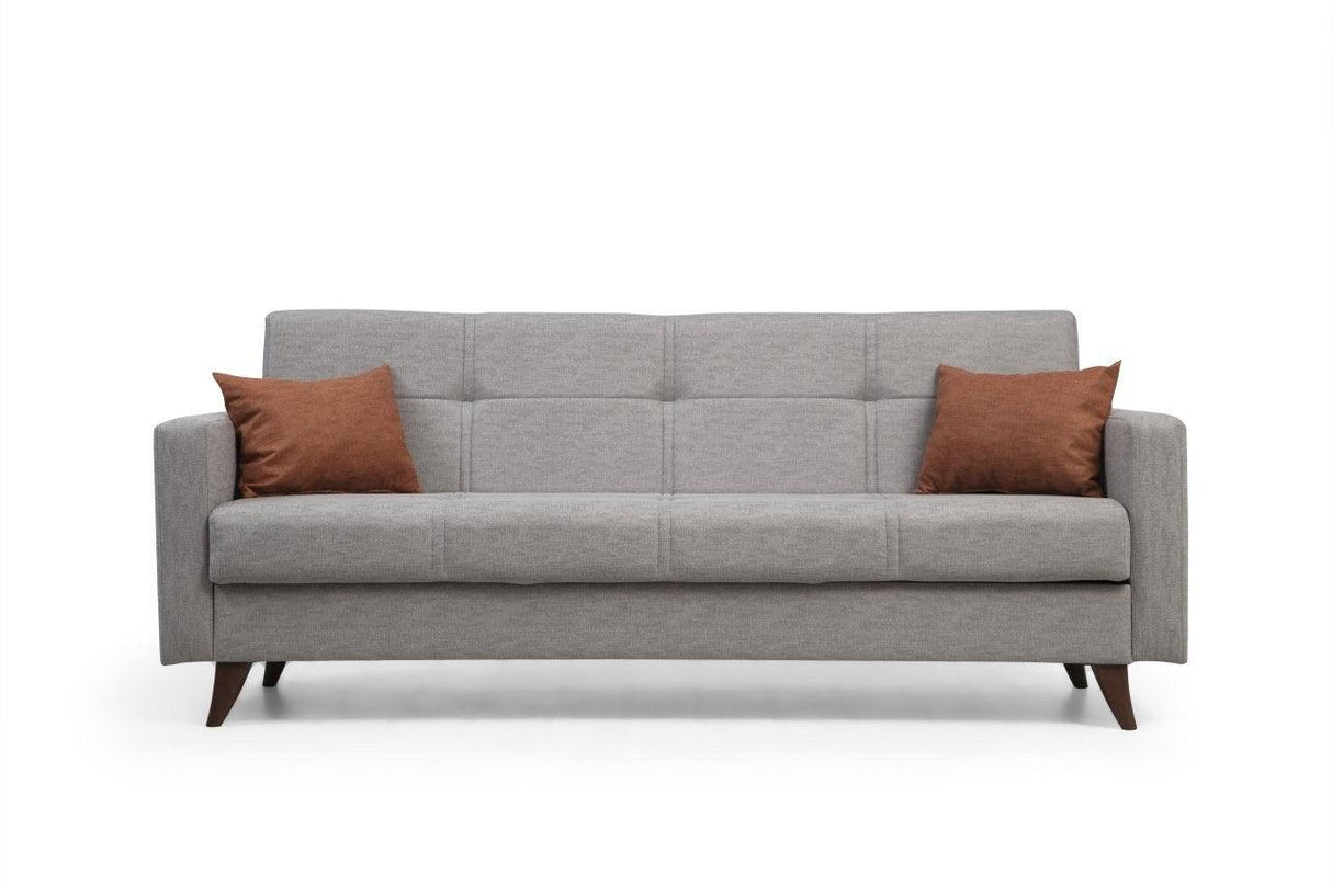 Canapea extensibilă Polya, 3 locuri, Diverse culori, 205x75x86 cm - Gri închis | SKU: 730MST1208 | Canapea extensibilă Polya, 3 locuri, 205x75x86 cm, varianta Gri închis, produs pentru amenajarea locuinței, disponibil online în România la CasaMob