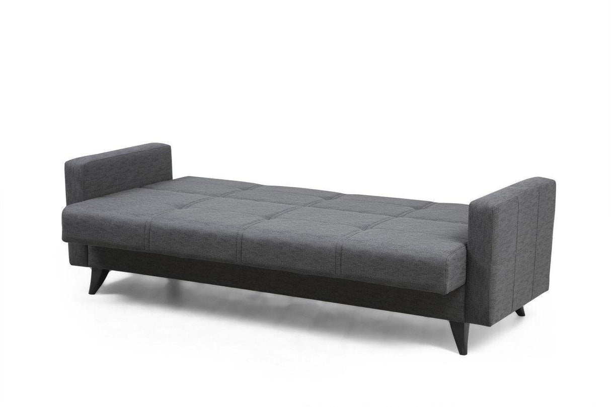 Canapea extensibilă Polya, 3 locuri, Diverse culori, 205x75x86 cm - Gri închis | SKU: 730MST1208 | Canapea extensibilă Polya, 3 locuri, 205x75x86 cm, varianta Gri închis, produs pentru amenajarea locuinței, disponibil online în România la CasaMob