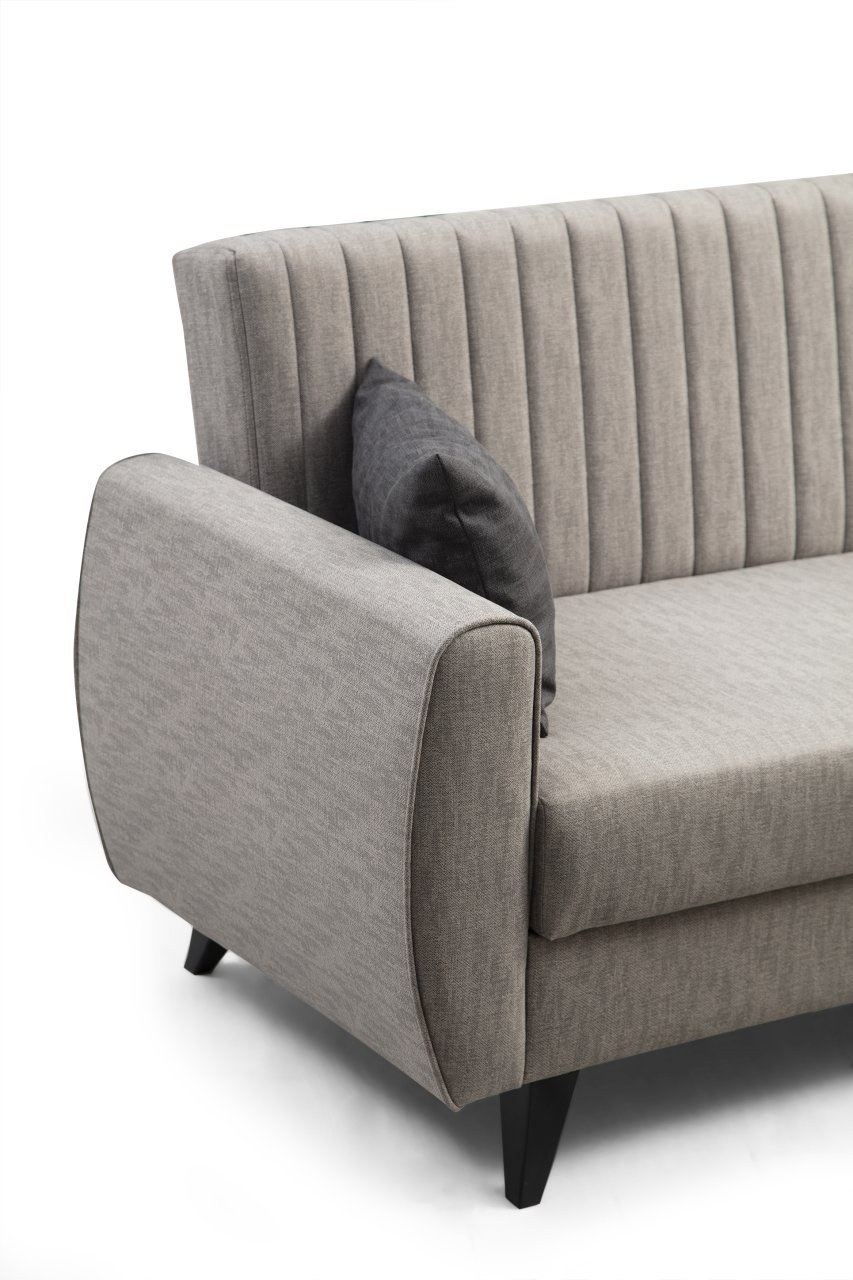 Canapea extensibilă Alkon, Colț, Diverse culori, 223x130x86 cm - Gri deschis | SKU: 730MST1301 | Canapea extensibilă Alkon, Colț, 223x130x86 cm, varianta Gri deschis, produs pentru amenajarea locuinței, disponibil online în România la CasaMob