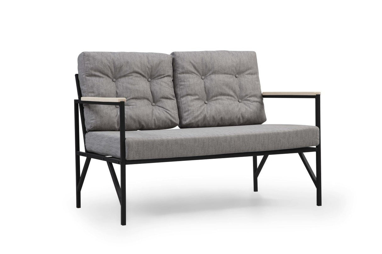 Canapea fixă 2 locuri Zoya 2, Diverse culori, 117x77x84 cm - Gri deschis | SKU: 730MST1325 | Canapea fixă 2 locuri Zoya 2, 117x77x84 cm, varianta Gri deschis, produs pentru amenajarea locuinței, disponibil online în România la CasaMob