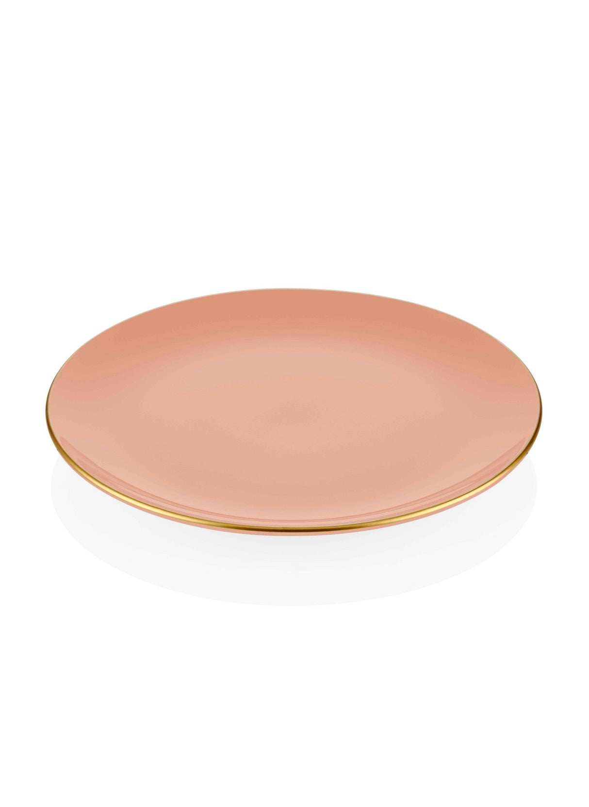 Set de farfurii 6 bucăți BSC0016, Salmon, 26x26x1 cm