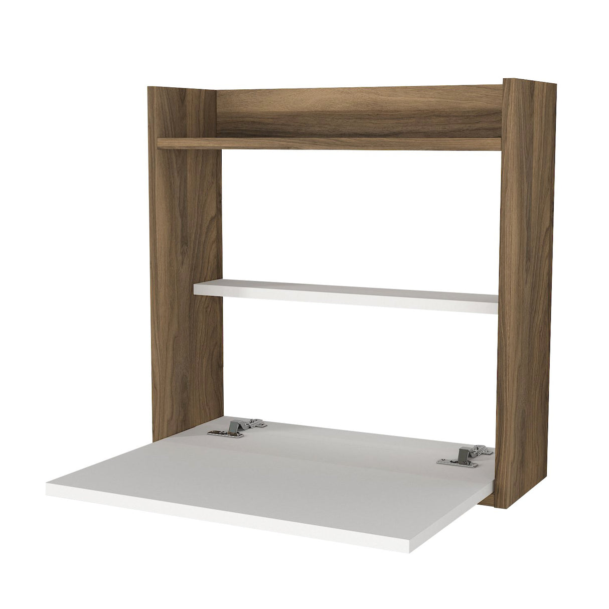 Birou Laptop, Alb - Nuc, 60x20x60 cm