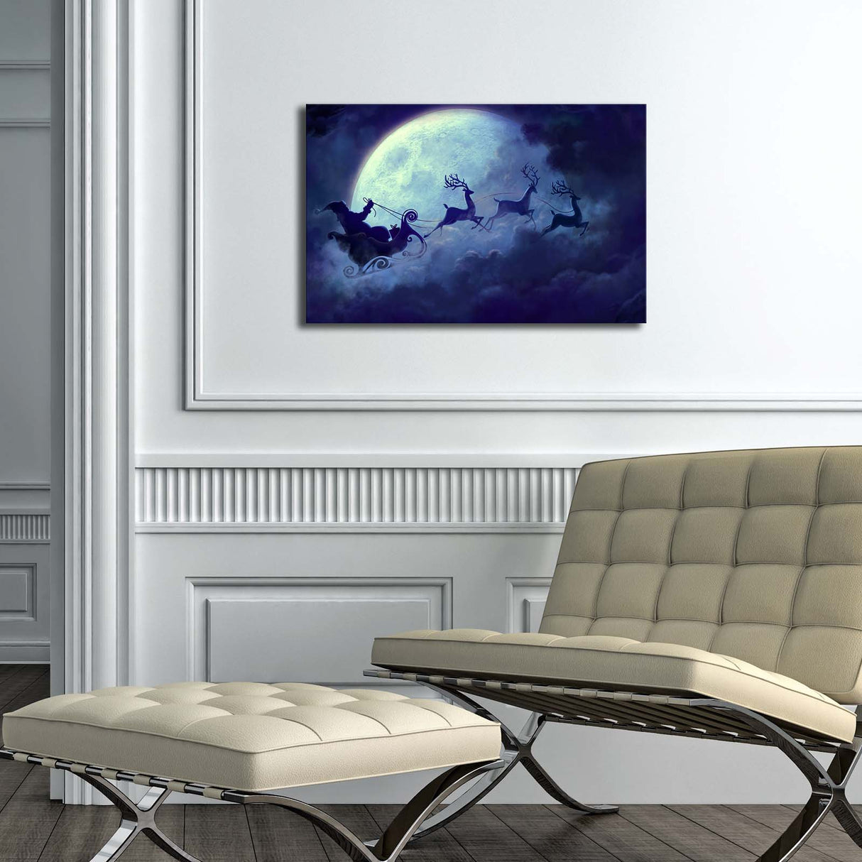 Tablou canvas 4570YYC-002, Multicolor, 45x70x3 cm