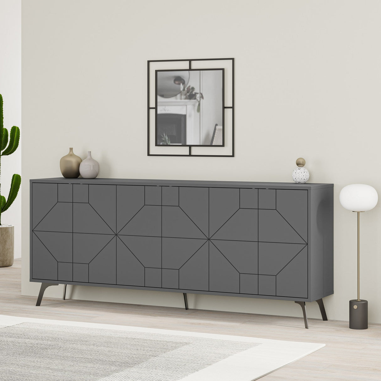 Mobilier Dune 184x35 - Anthracite, SKU 776HMS2508