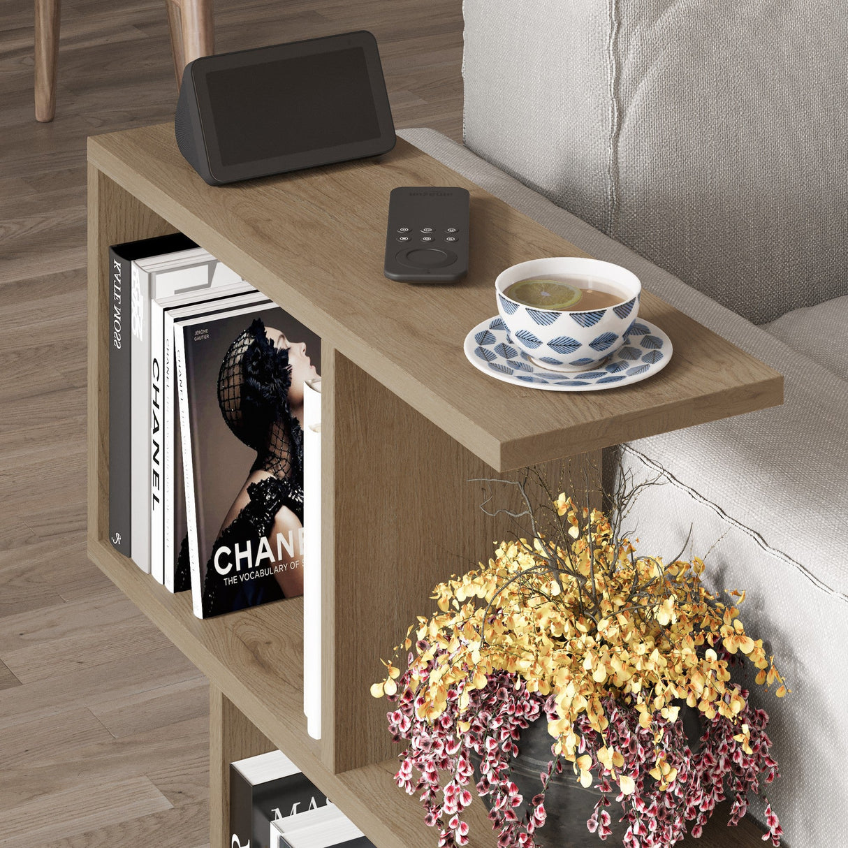 Măsuță de cafea Homemania, Diverse culori, 60x20x60 cm - Natur | SKU: 776HMS2871 | Măsuță de cafea Homemania, 60x20x60 cm, varianta Natur, produs pentru amenajarea locuinței, disponibil online în România la CasaMob