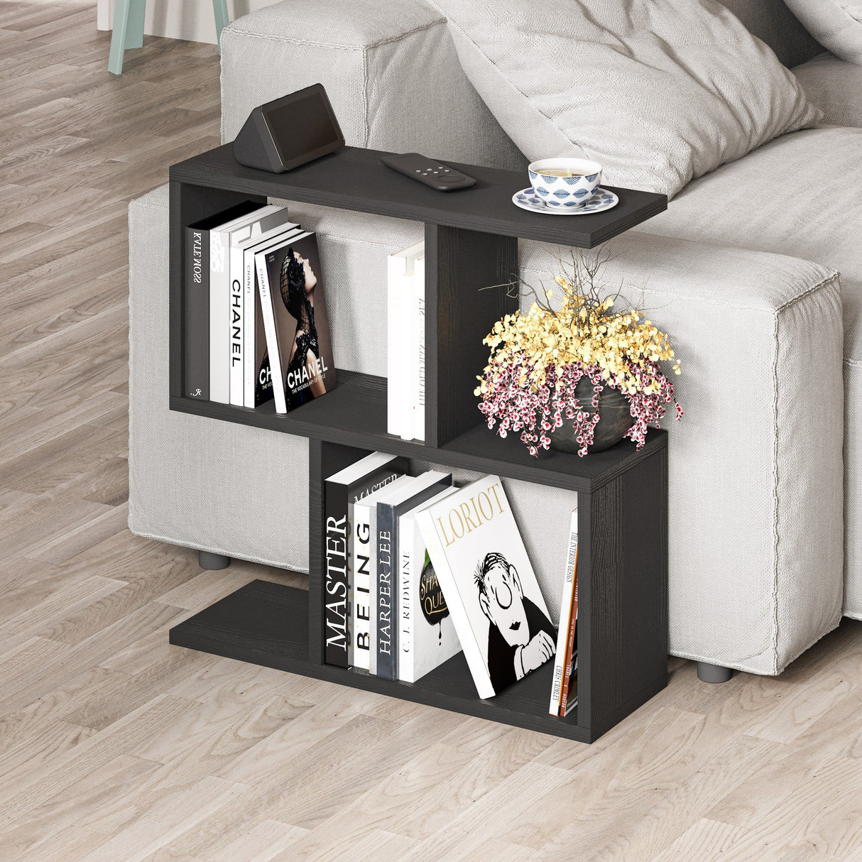 Măsuță de cafea Homemania, Diverse culori, 60x20x60 cm - Wood black | SKU: 776HMS2873 | Măsuță de cafea Homemania, 60x20x60 cm, varianta Wood black, produs pentru amenajarea locuinței, disponibil online în România la CasaMob