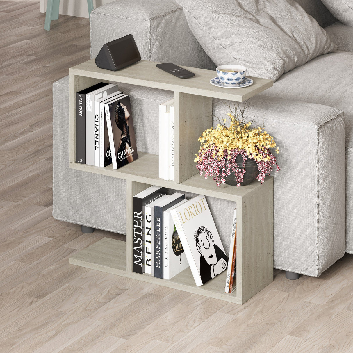 Măsuță de cafea Homemania, Diverse culori, 60x20x60 cm - Travertin | SKU: 776HMS2874 | Măsuță de cafea Homemania, 60x20x60 cm, varianta Travertin, produs pentru amenajarea locuinței, disponibil online în România la CasaMob