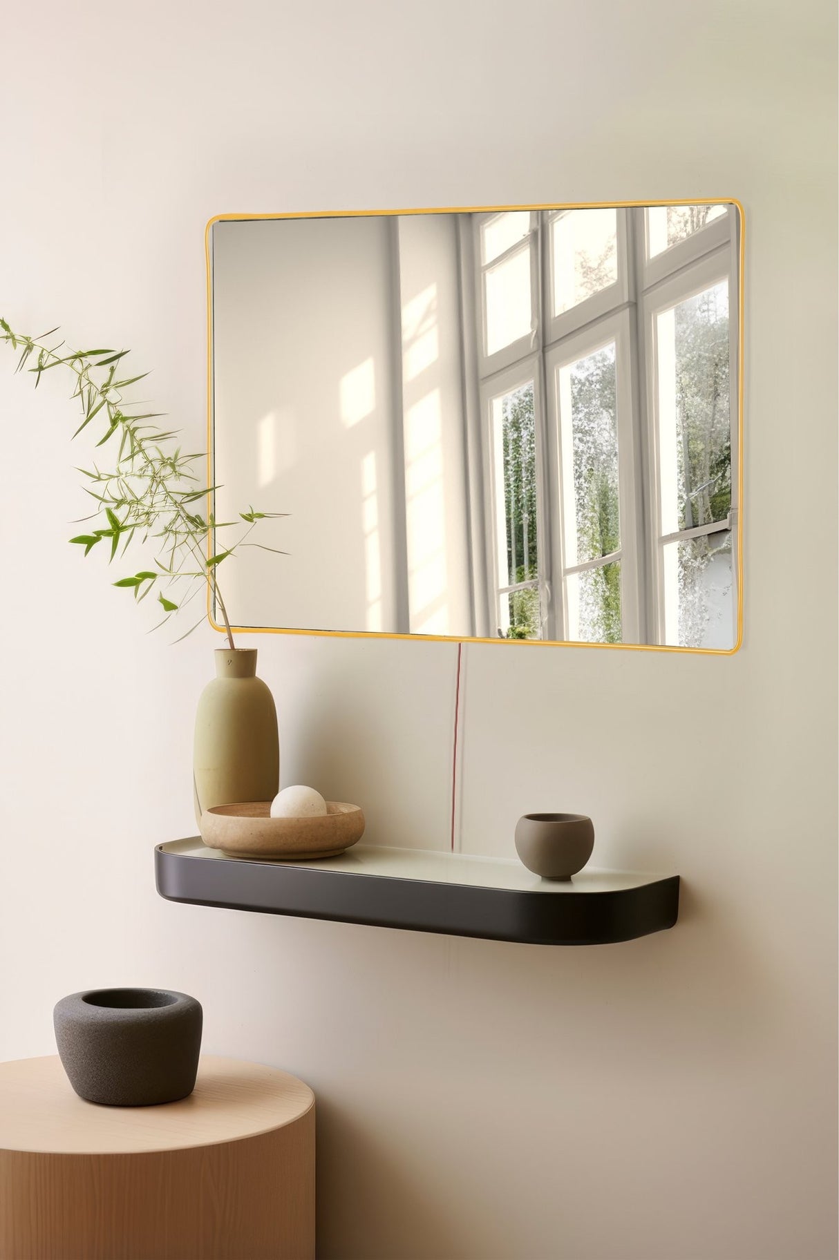 Oglindă decorativă cu LED Dreptunghiulară, Diverse culori, 40x60 cm - Oglindă decorativă cu LED Dreptunghiulară, Diverse culori, 40x60 cm, SKU 782MRL1126, imagine 4