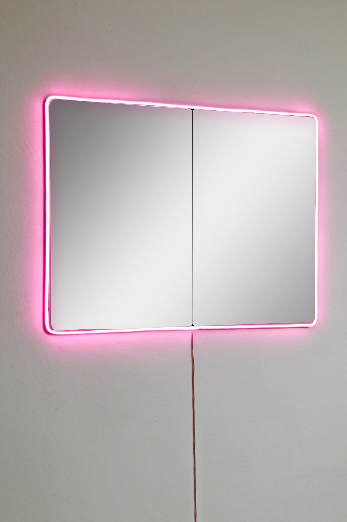 Oglindă decorativă cu LED Dreptunghiulară, Diverse culori, 60x80 cm - Oglindă decorativă cu LED Dreptunghiulară, Diverse culori, 60x80 cm, SKU 782MRL1131, imagine 10