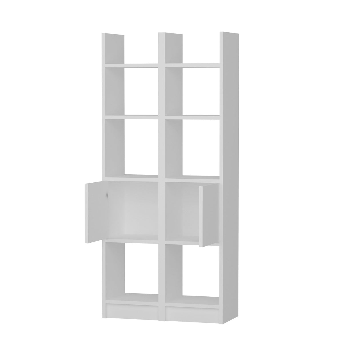 Bibliotecă Esbi 102, Diverse culori, 66x30x150 cm - Alb | SKU: 788DEC3616 | Bibliotecă Esbi 102, 66x30x150 cm, varianta Alb, produs pentru amenajarea locuinței, disponibil online în România la CasaMob