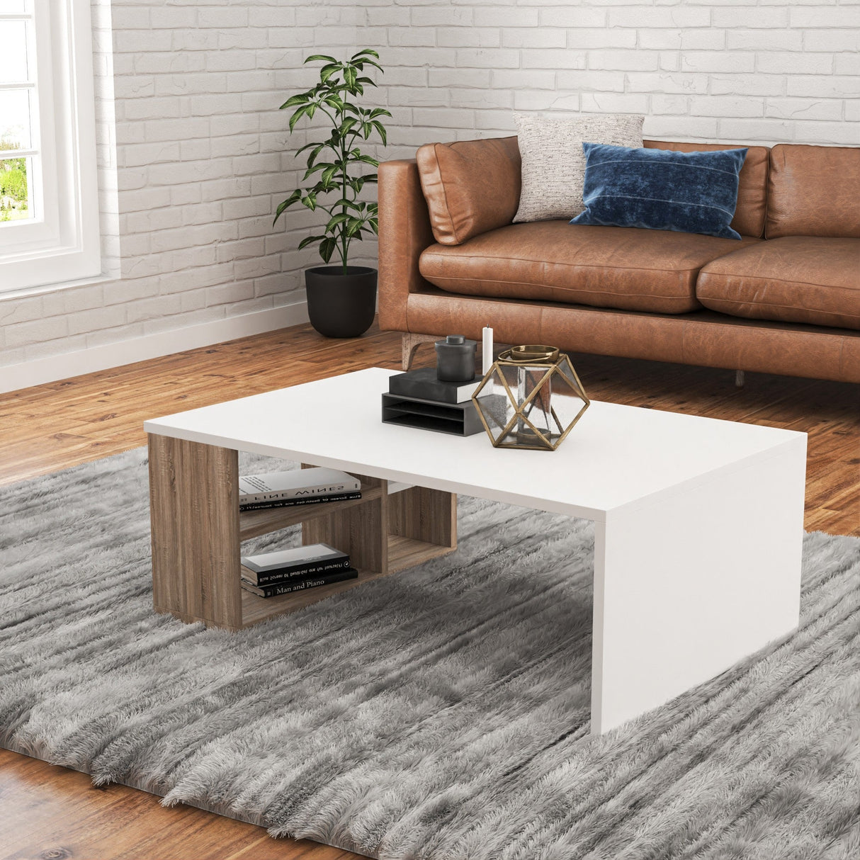 Măsuță de cafea Defne, Diverse culori, 90x60x34 cm - Patara | SKU: 793ELG2809 | Măsuță de cafea Defne, 90x60x34 cm, varianta Patara, produs pentru amenajarea locuinței, disponibil online în România la CasaMob
