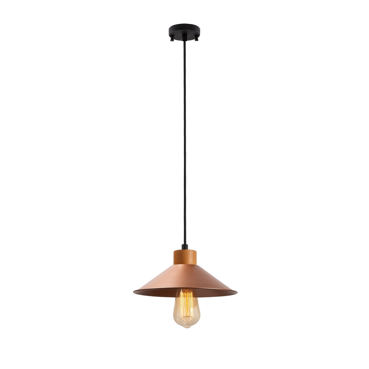 Lustră GMN-00003, Copper, Ø24x103 cm