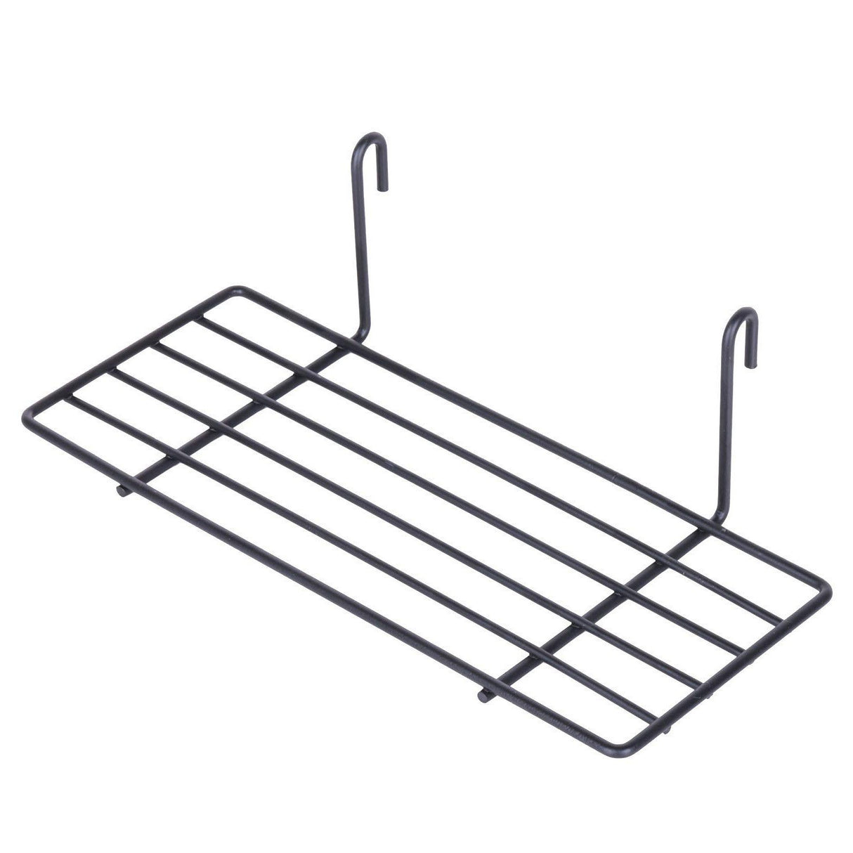 Decorațiune de perete din metal WR015, Negru, 24x10x8 cm