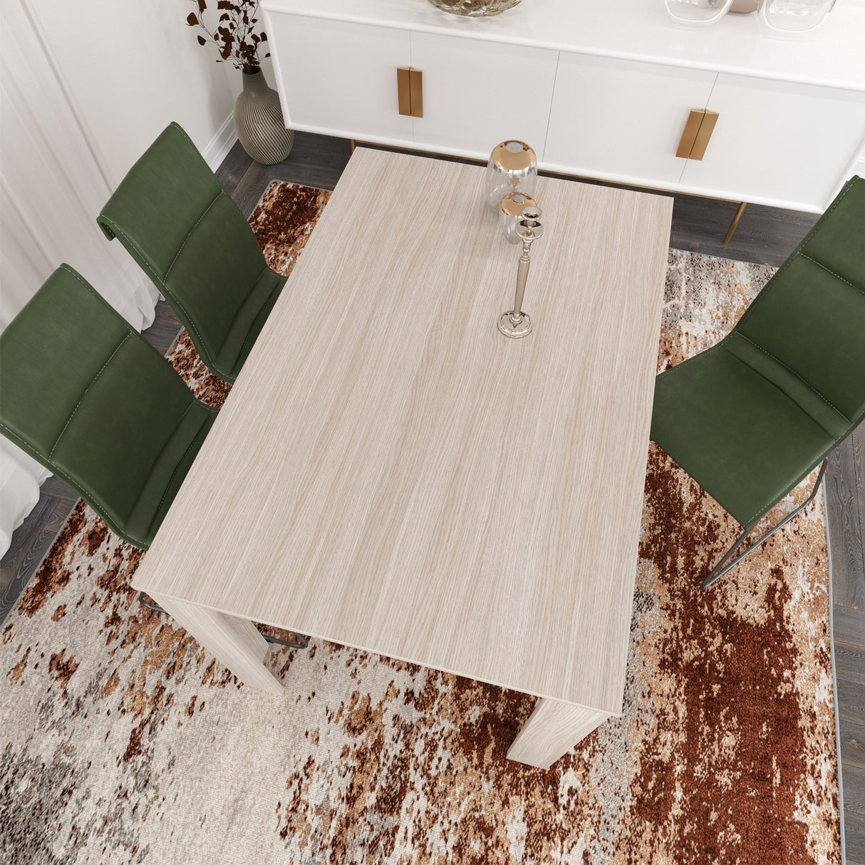 Masă dining Single 120, Stejar, 120x80x78 cm